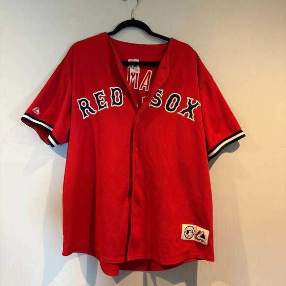 Majestic Other - Boston Red Sox Johnny Damon #18 Majestic Jersey Size XL
